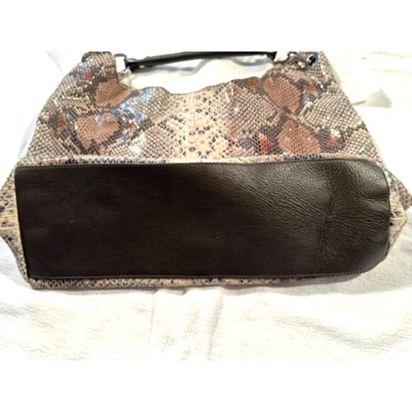 Stunning python printed handbag from Minelli - Picture 3 of 6